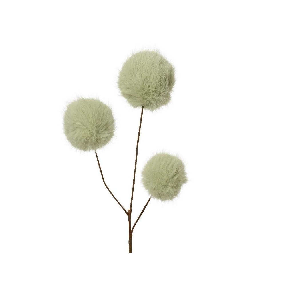 RAMO BULBI EFFETTO NEVE H.70CM.